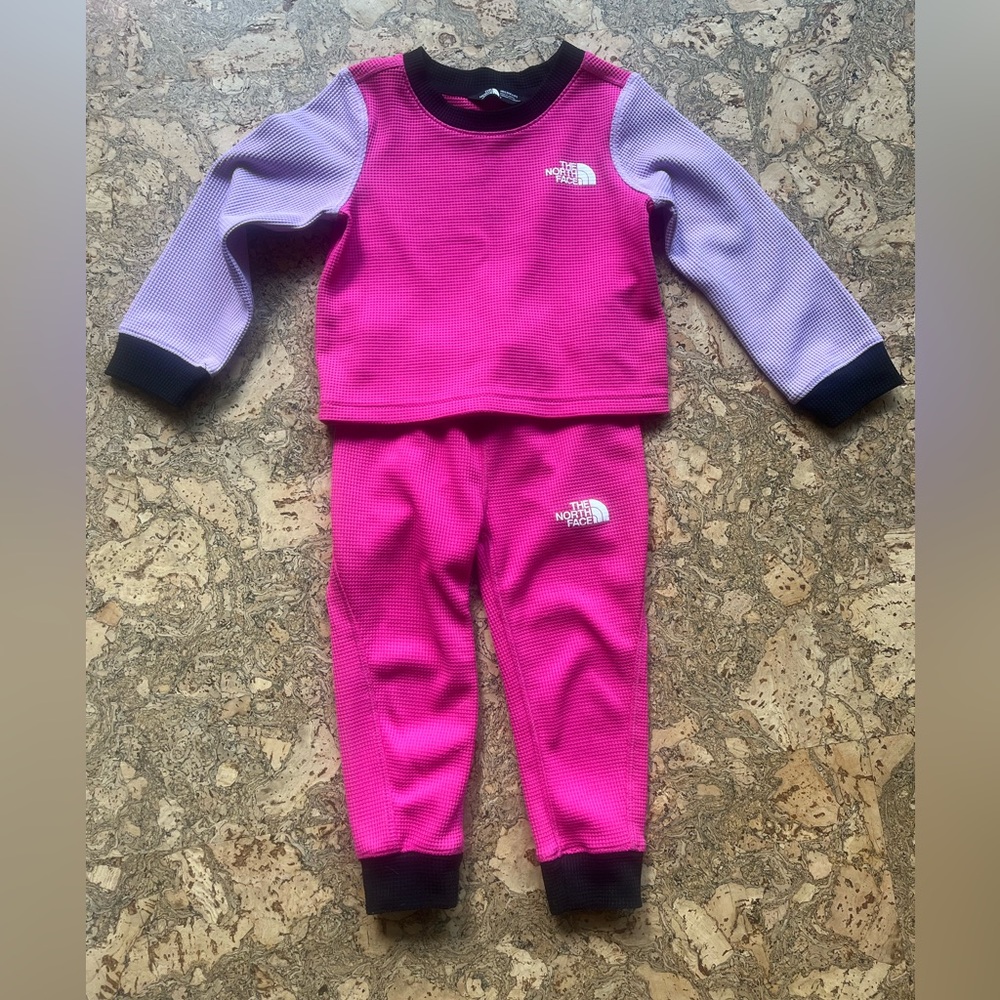 North face toddler thermals. Size 2t